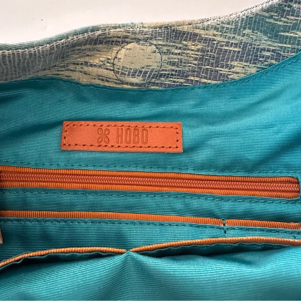 Hobo International Gardner Cracked Glass Leather‎ Shoulder Bag